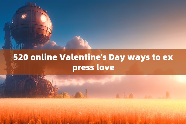 520 online Valentine's Day ways to express love