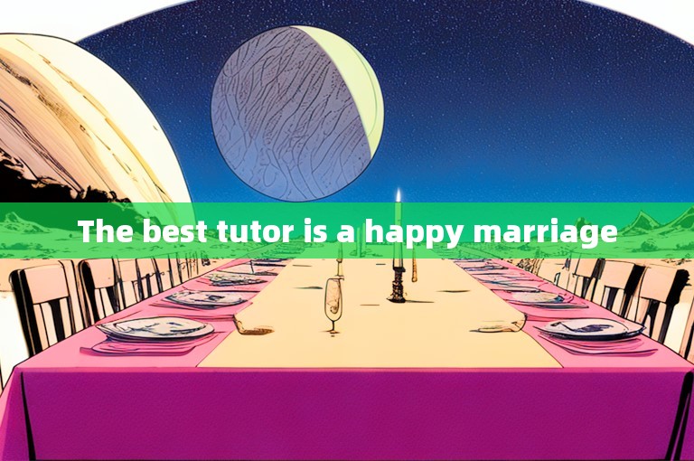 The best tutor is a happy marriage