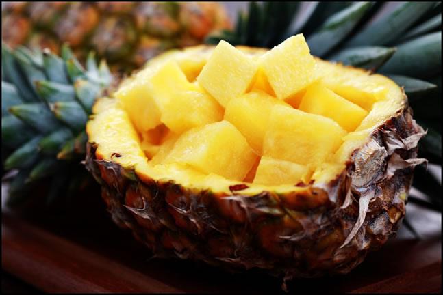【组图】菠萝对健康和美容的好处
